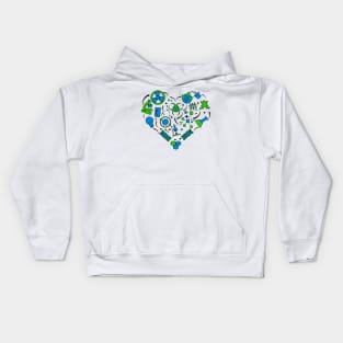 Love Biology Kids Hoodie